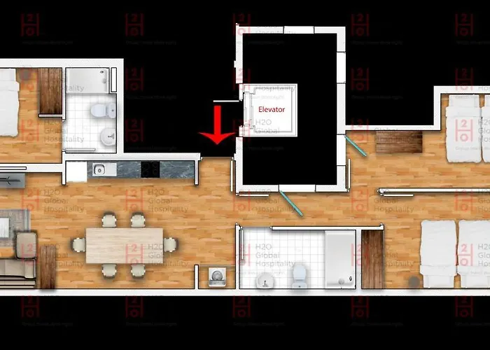 Lägenhet Canela Homes Macba Barcelona